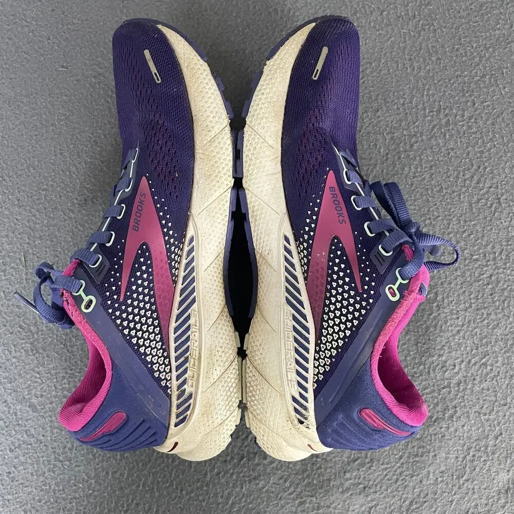 Brooks Adrenaline GTS 22 1203531B403 Sneakers Women's US 8 Purple Running Shoes - Picture 10 of 15